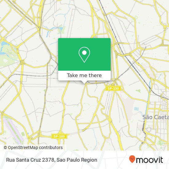 Rua Santa Cruz 2378 map