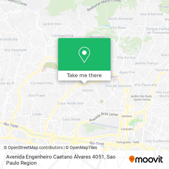 Avenida Engenheiro Caetano Álvares 4051 map