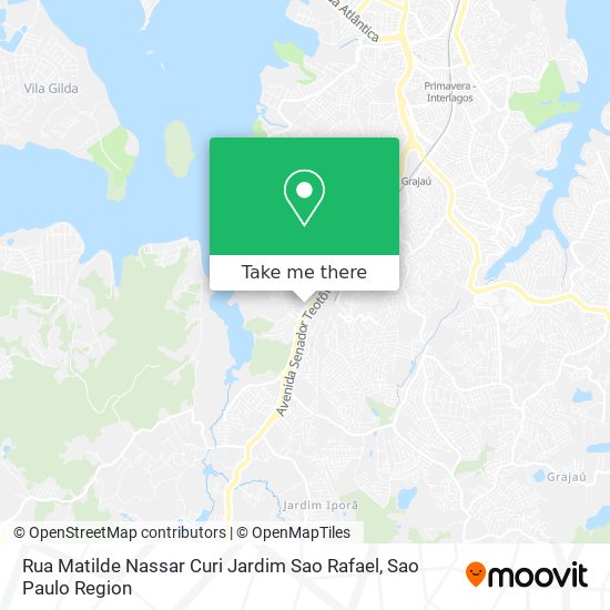 Rua Matilde Nassar Curi   Jardim Sao Rafael map