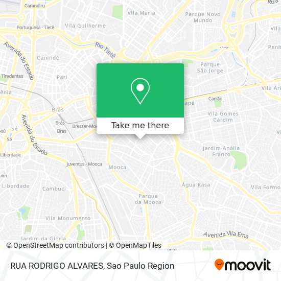 RUA RODRIGO ALVARES map