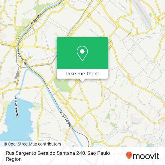 Rua Sargento Geraldo Santana 240 map