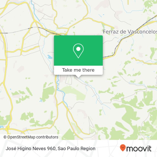 José Higino Neves 960 map