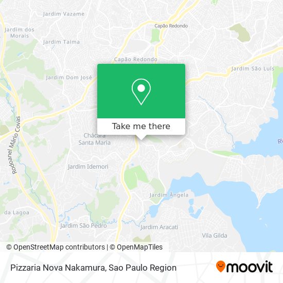 Pizzaria Nova Nakamura map