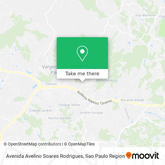Avenida Avelino Soares Rodrigues map