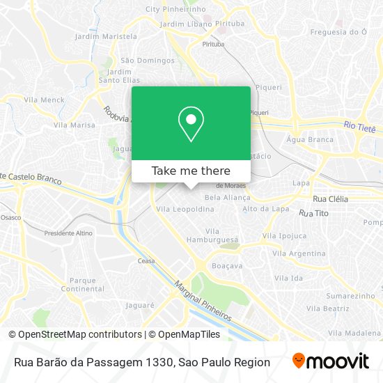 Rua Barão da Passagem 1330 map