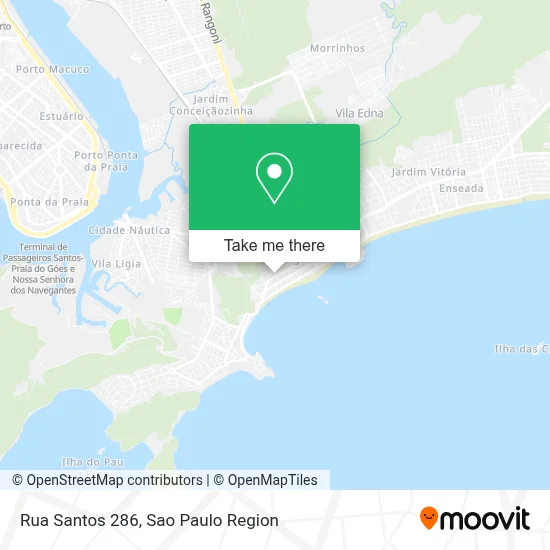Rua Santos 286 map