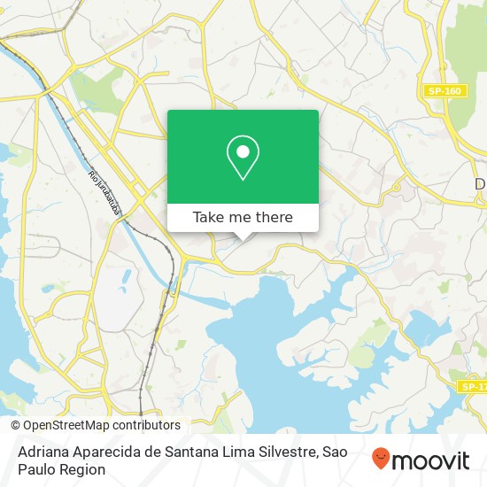 Adriana Aparecida de Santana Lima Silvestre map