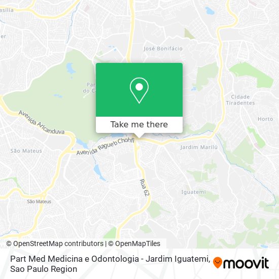 Part Med Medicina e Odontologia - Jardim Iguatemi map