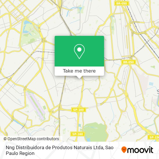 Mapa Nng Distribuidora de Produtos Naturais Ltda