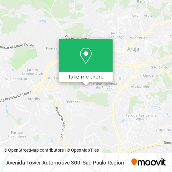 Avenida Tower Automotive 300 map