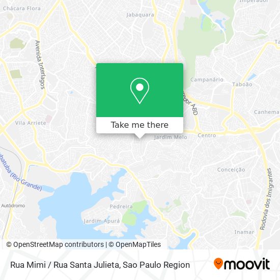 Rua Mimi / Rua Santa Julieta map