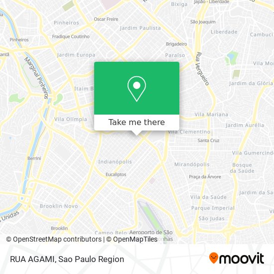 Mapa RUA AGAMI