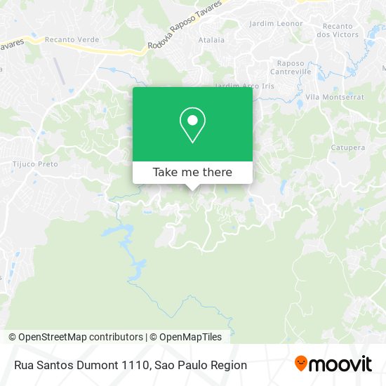 Rua Santos Dumont  1110 map