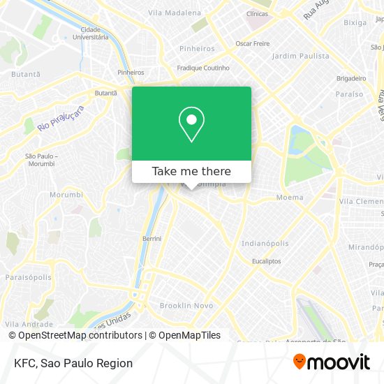 KFC map