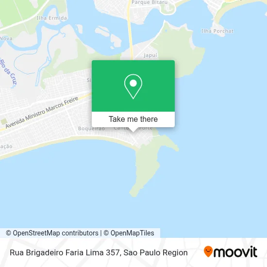 Rua Brigadeiro Faria Lima 357 map