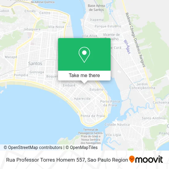 Rua Professor Torres Homem 557 map