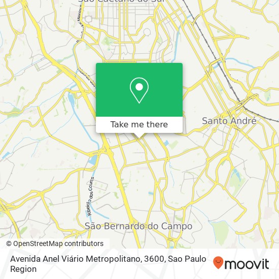 Mapa Avenida Anel Viário Metropolitano, 3600