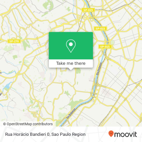 Mapa Rua Horácio Bandieri 0