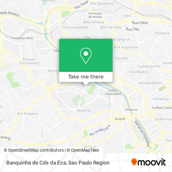 Mapa Banquinha de Cds da Eca