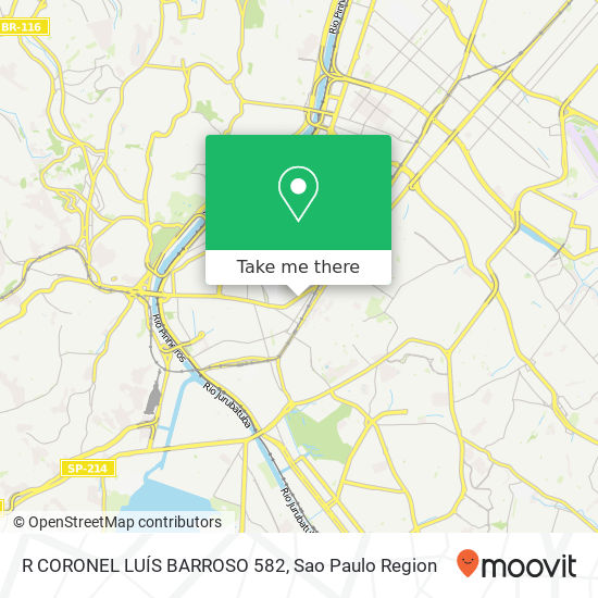 R CORONEL LUÍS BARROSO 582 map