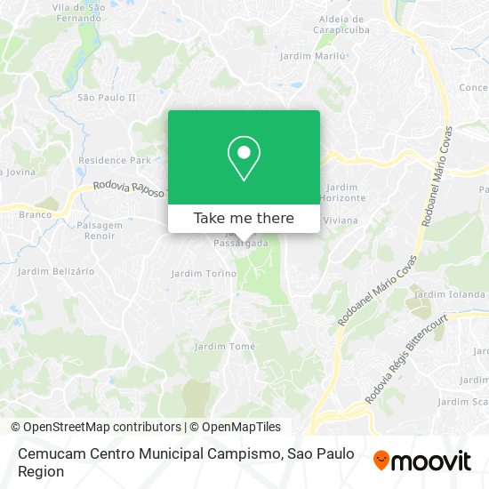 Cemucam Centro Municipal Campismo map