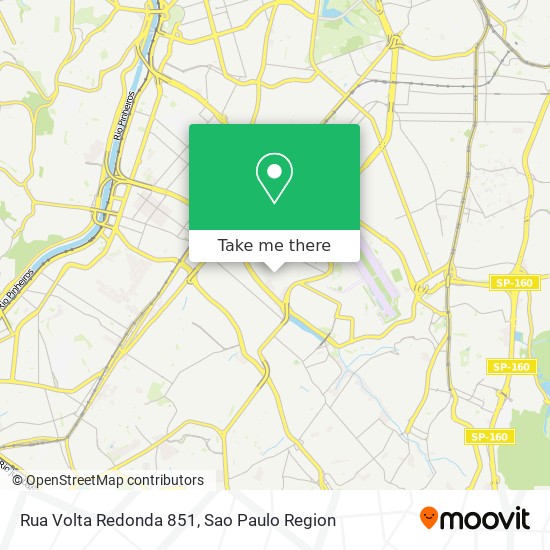 Mapa Rua Volta Redonda 851