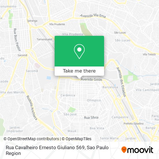 Mapa Rua Cavalheiro Ernesto Giuliano 569