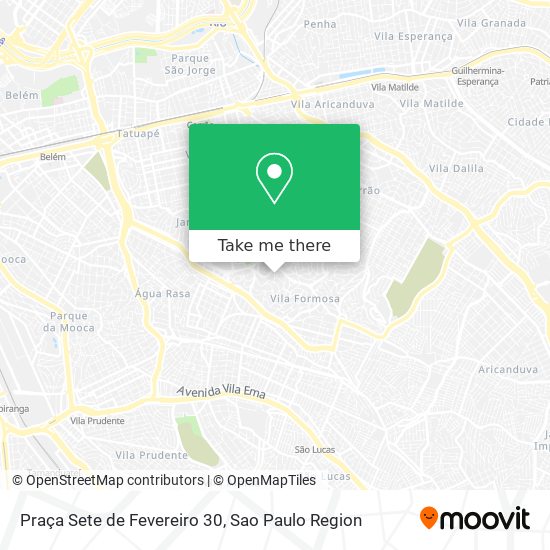 Praça Sete de Fevereiro  30 map