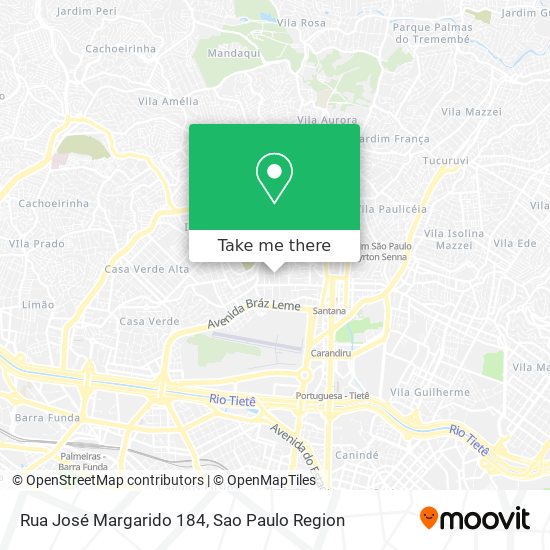 Rua José Margarido 184 map