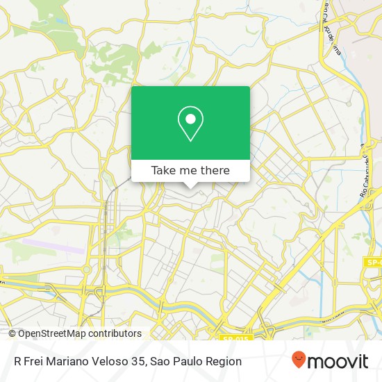 R Frei Mariano Veloso 35 map