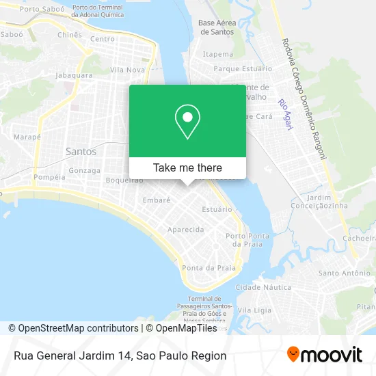 Rua General Jardim   14 map