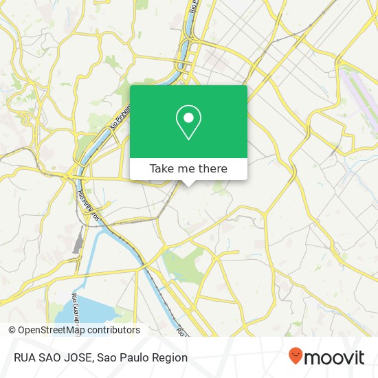 RUA SAO JOSE map