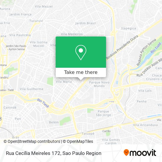 Rua Cecília Meireles 172 map