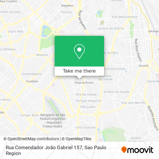 Mapa Rua Comendador João Gabriel 157