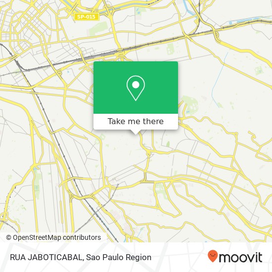 RUA JABOTICABAL map