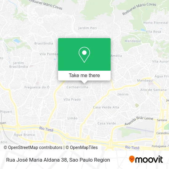 Rua José Maria Aldana 38 map