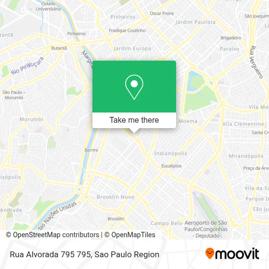 Rua Alvorada 795 795 map