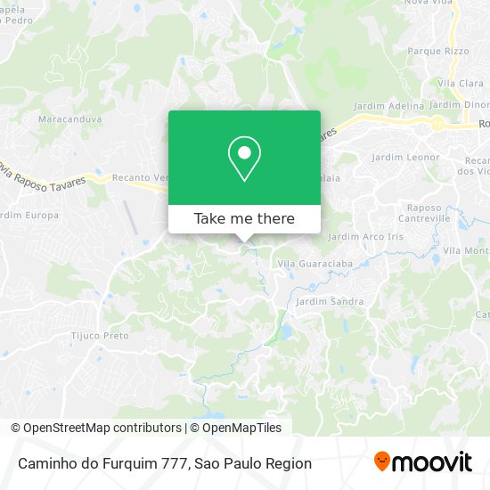 Caminho do Furquim 777 map