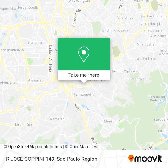 R JOSE COPPINI 149 map
