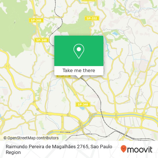 Mapa Raimundo Pereira de Magalhães 2765