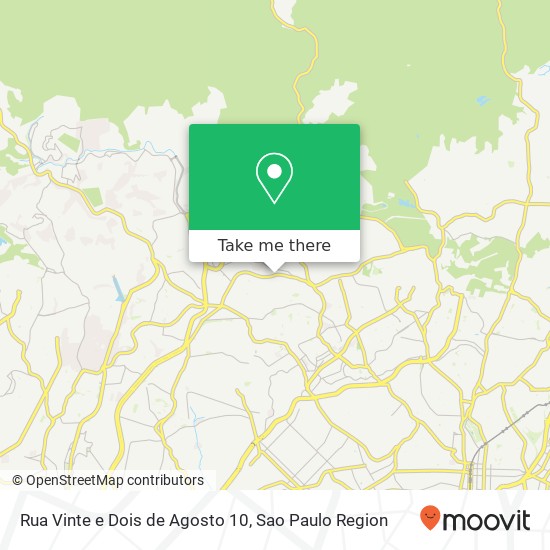 Rua Vinte e Dois de Agosto 10 map