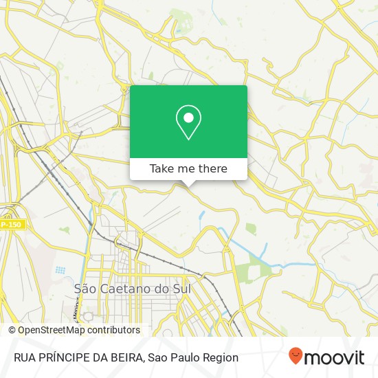 RUA PRÍNCIPE DA BEIRA map