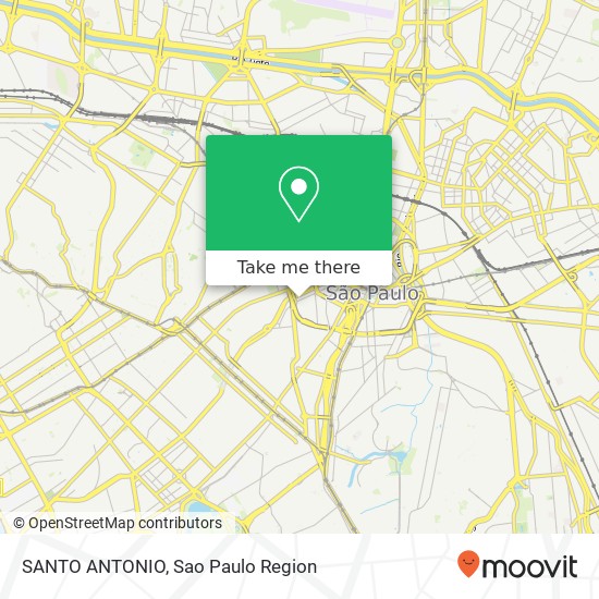 Mapa SANTO ANTONIO