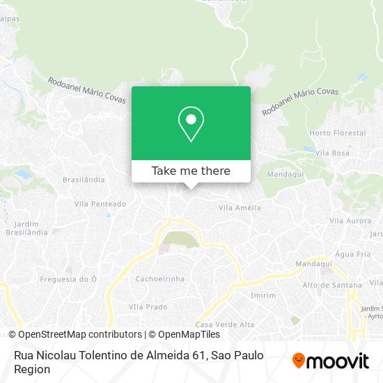 Rua Nicolau Tolentino de Almeida 61 map