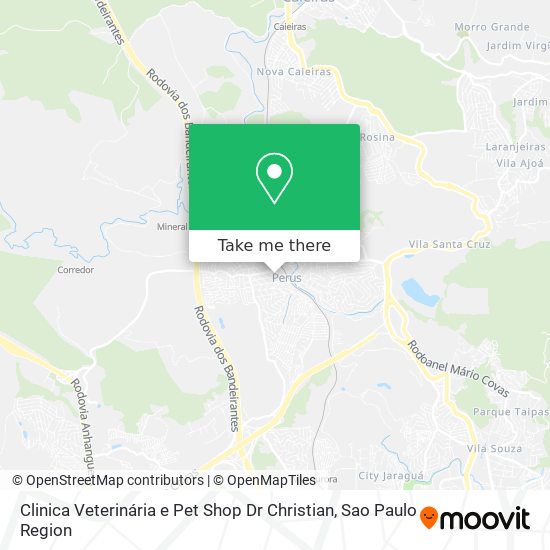 Clinica Veterinária e Pet Shop Dr Christian map