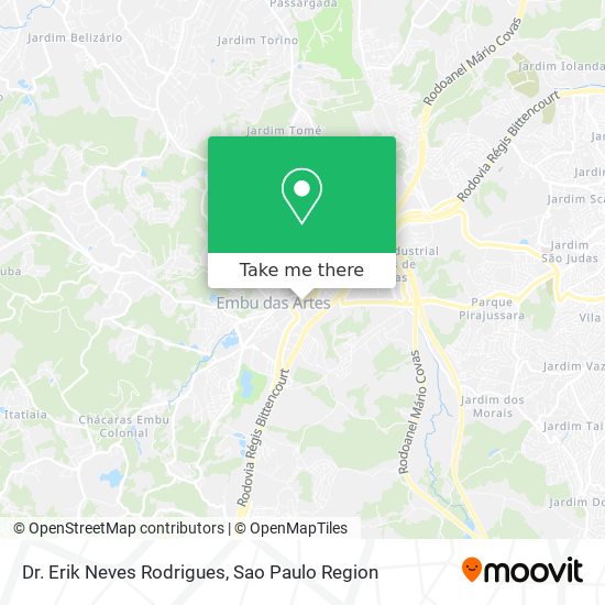 Dr. Erik Neves Rodrigues map