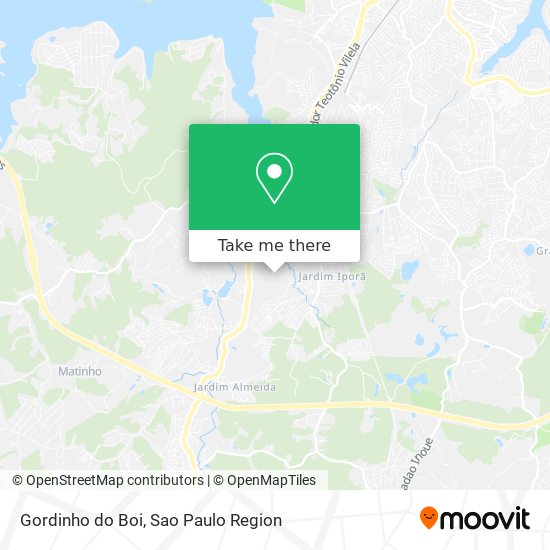 Mapa Gordinho do Boi