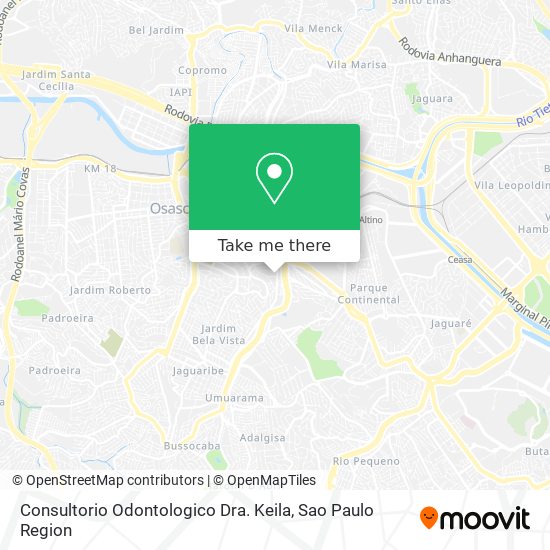 Consultorio Odontologico Dra. Keila map