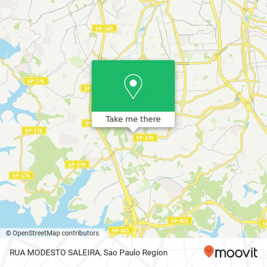 RUA MODESTO SALEIRA map