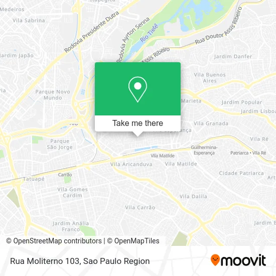 Rua Moliterno 103 map